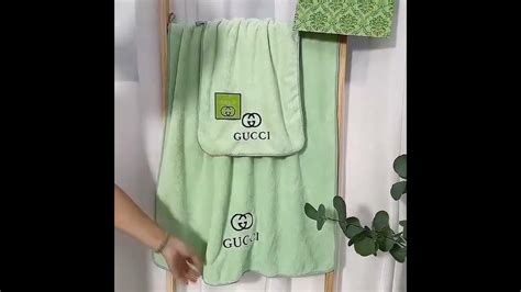 gucci robe fake|gucci bath towels and rugs.